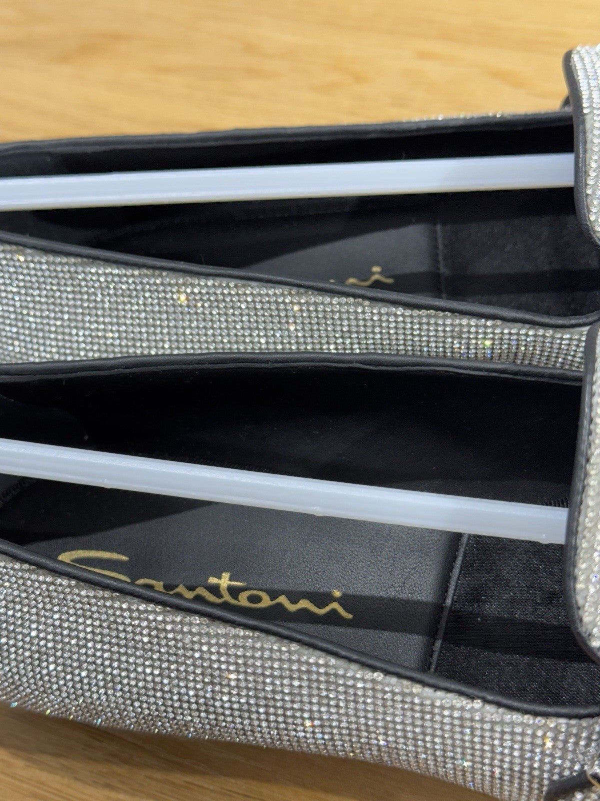 Santoni Mocassino Strass Limited Edition  Luxury Santoni Scarpa Donna 38.5