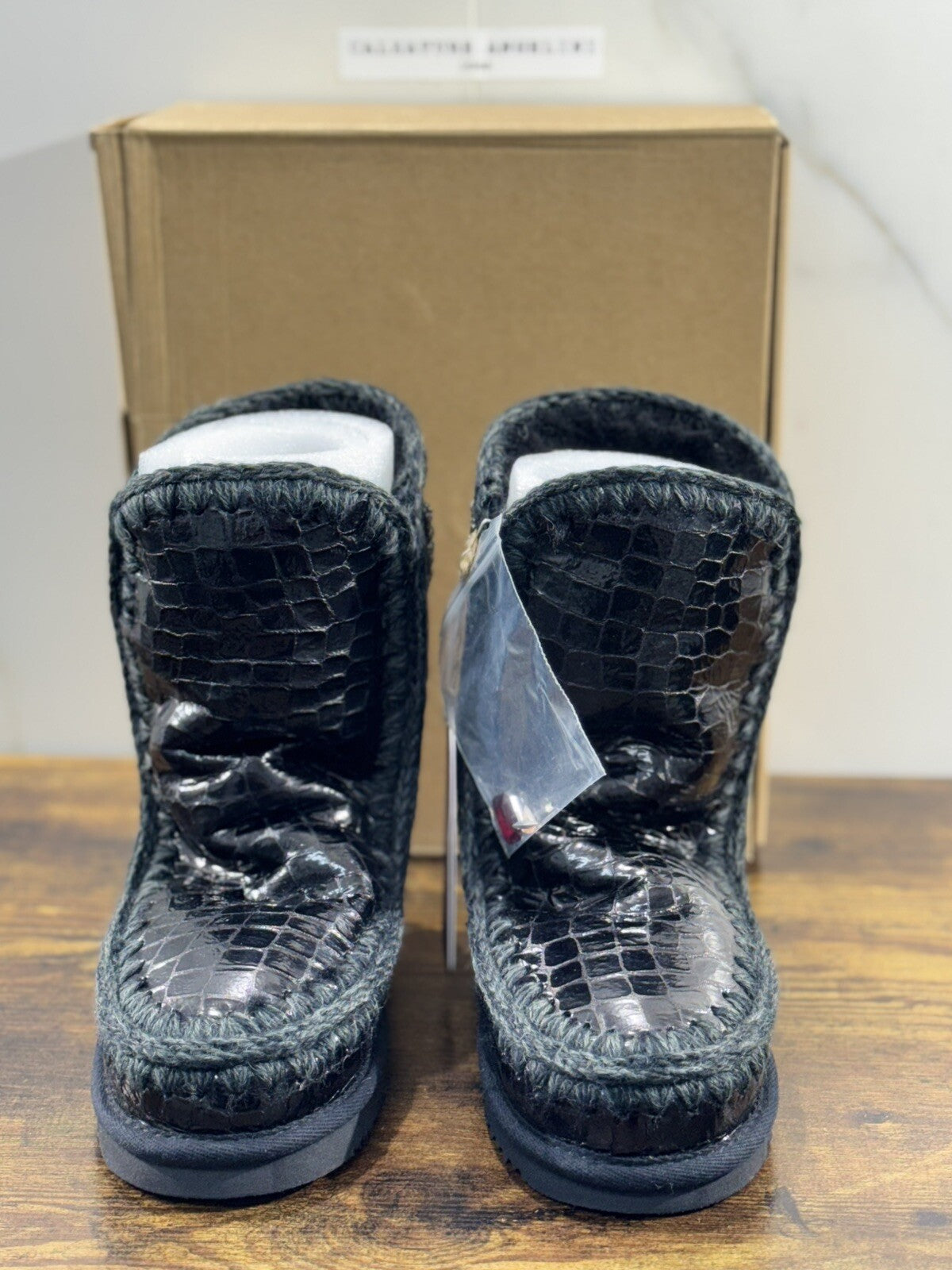Mou eskimo 24 Grigio Stampa Cocco Nero   Casual Mou Woman Boot 36
