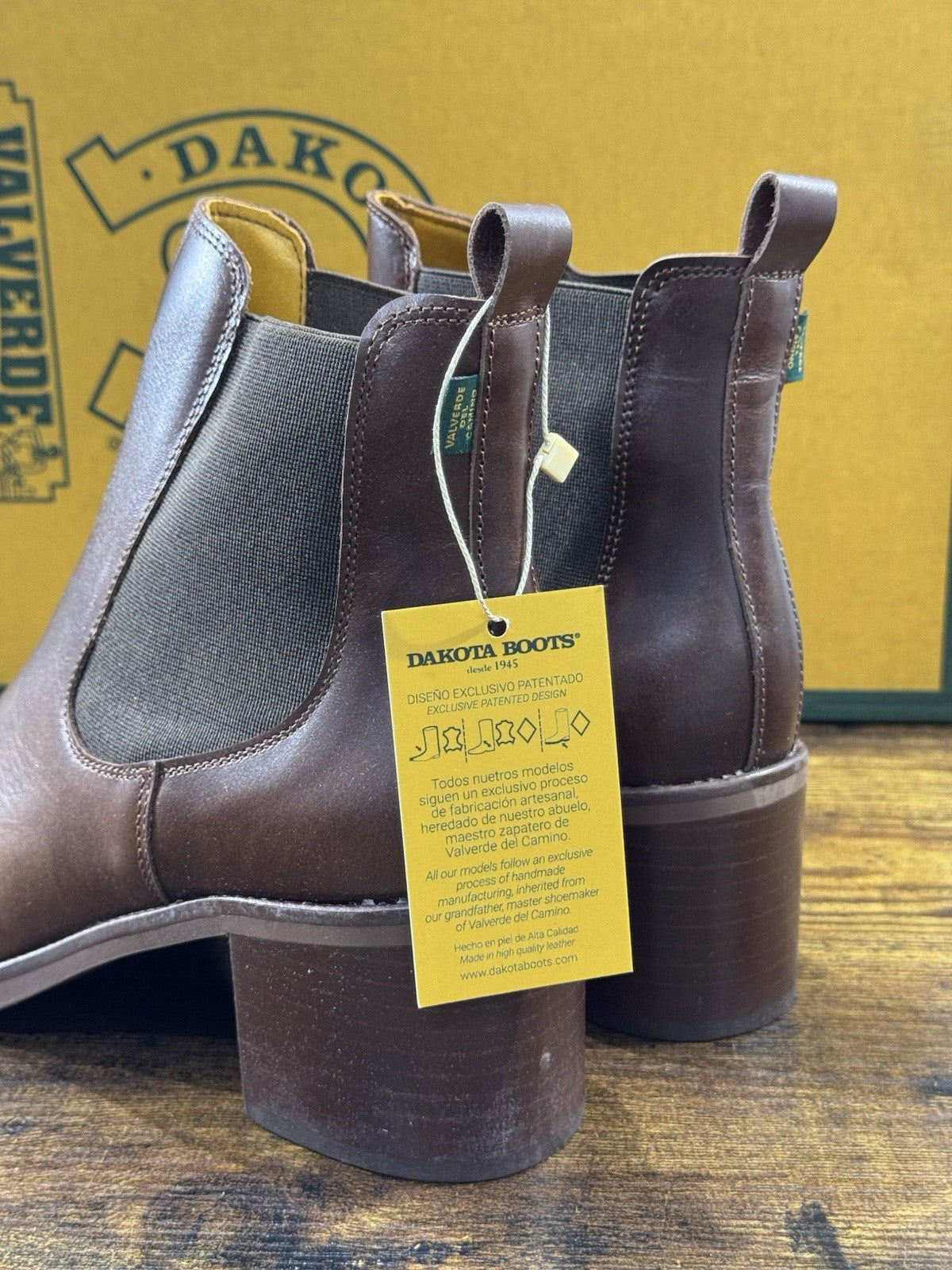 Dakota Boots Stivaletto  Donna   Pelle Cuoio    Top Quality 41