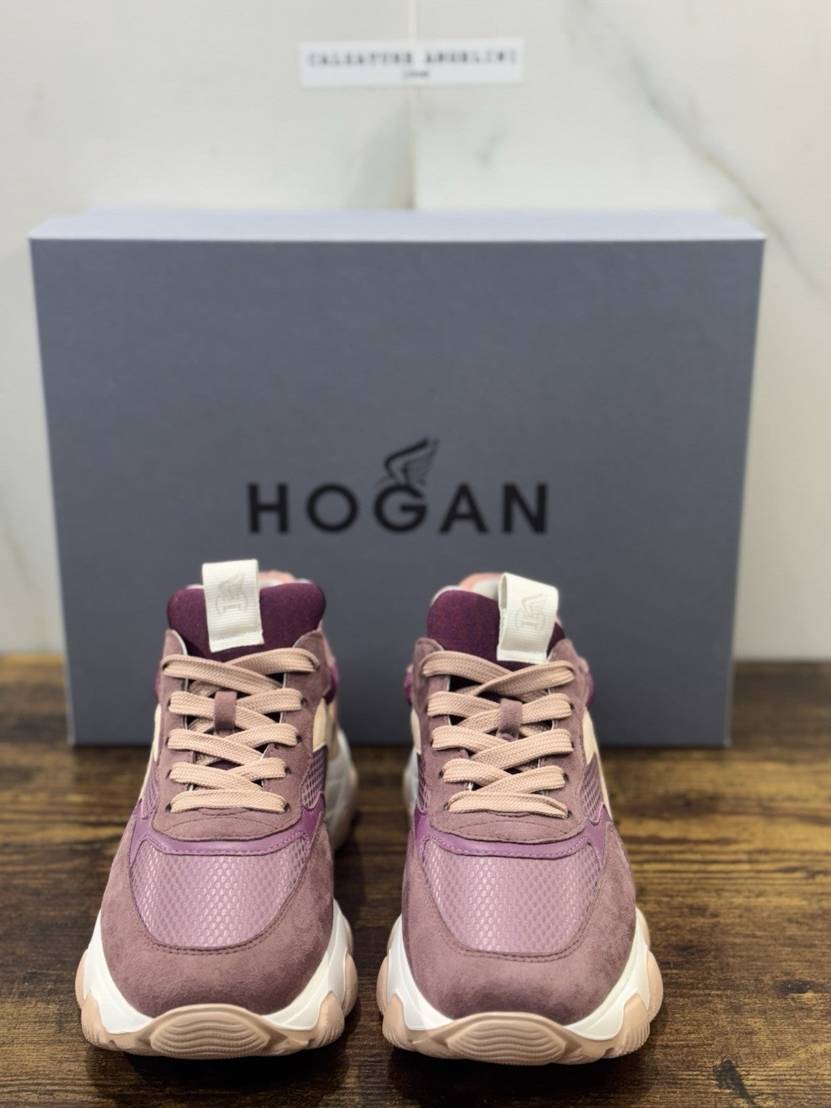 Hogan Hyper Active  Donna Sneaker Fuxia    Memory Foam Luxury Hogan Woman  37