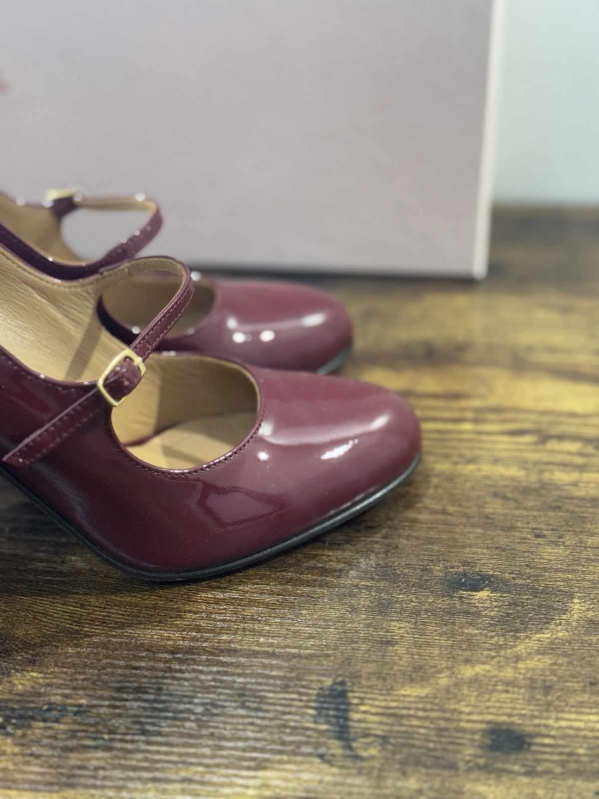 Relac  Décolleté  Mary Jane Pelle Barolo  Luxury Made In Italy Donna 37.5