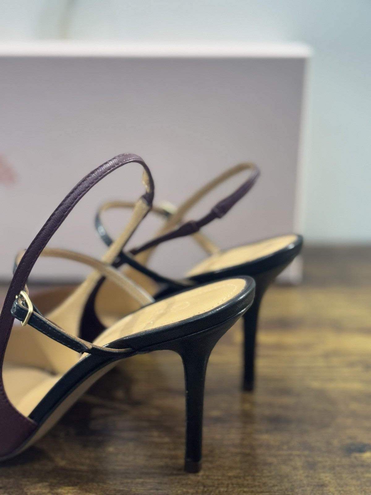 Relac  Décolleté  Sling Back Pelle Barolo  Luxury Made In Italy Donna 38