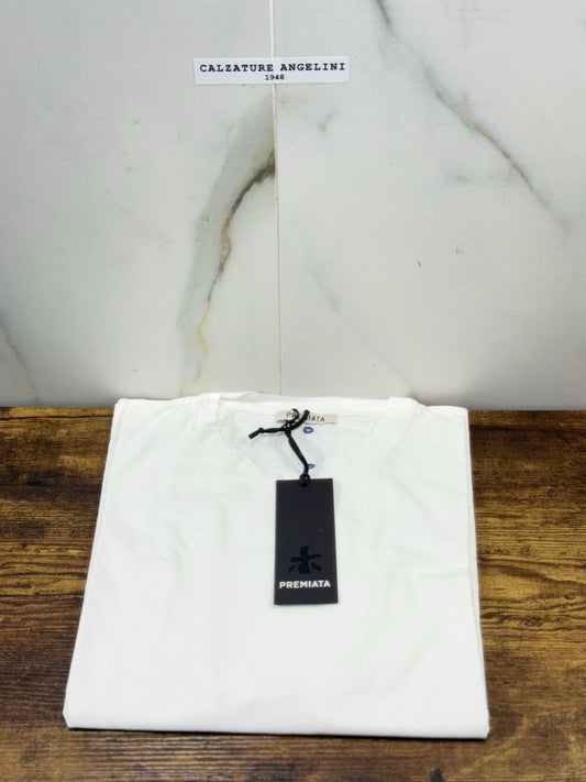 Premiata T Shirt  Uomo   100% Cotone Bianco       Casual Premiata  L
