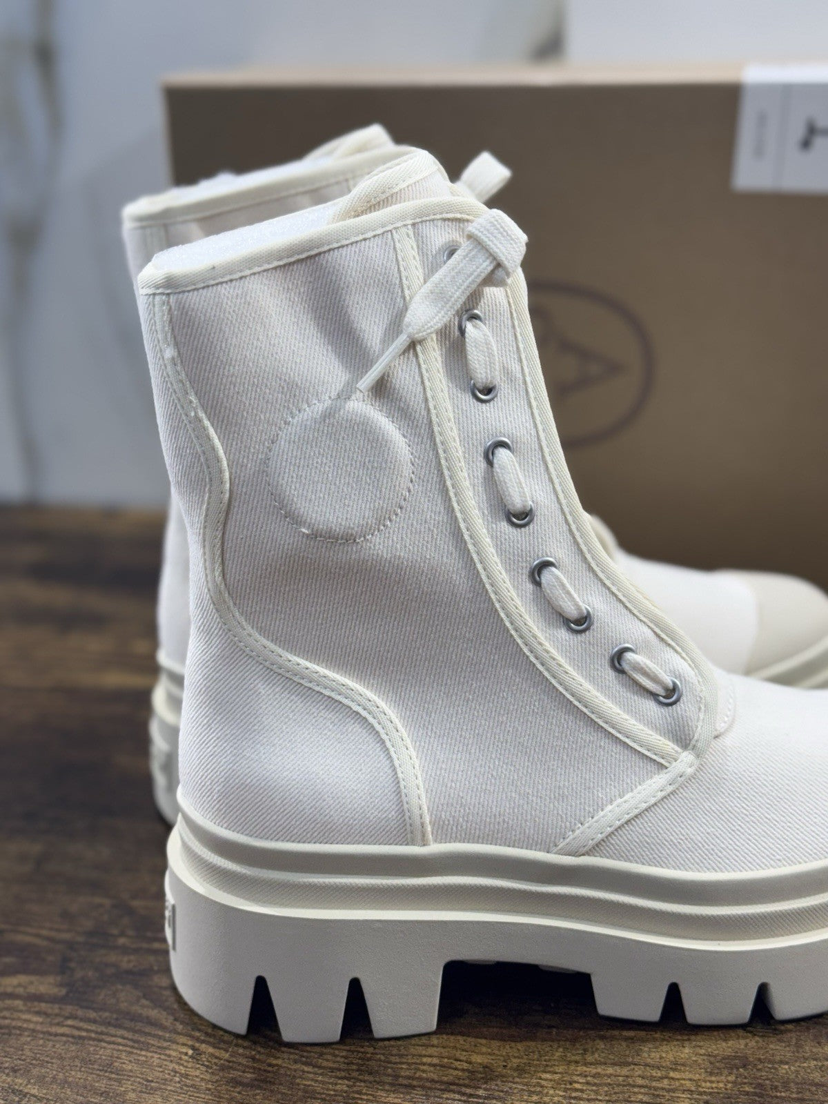 Ash Phoenix Anfibio  Colore Talco  Boot  Ash Donna 40