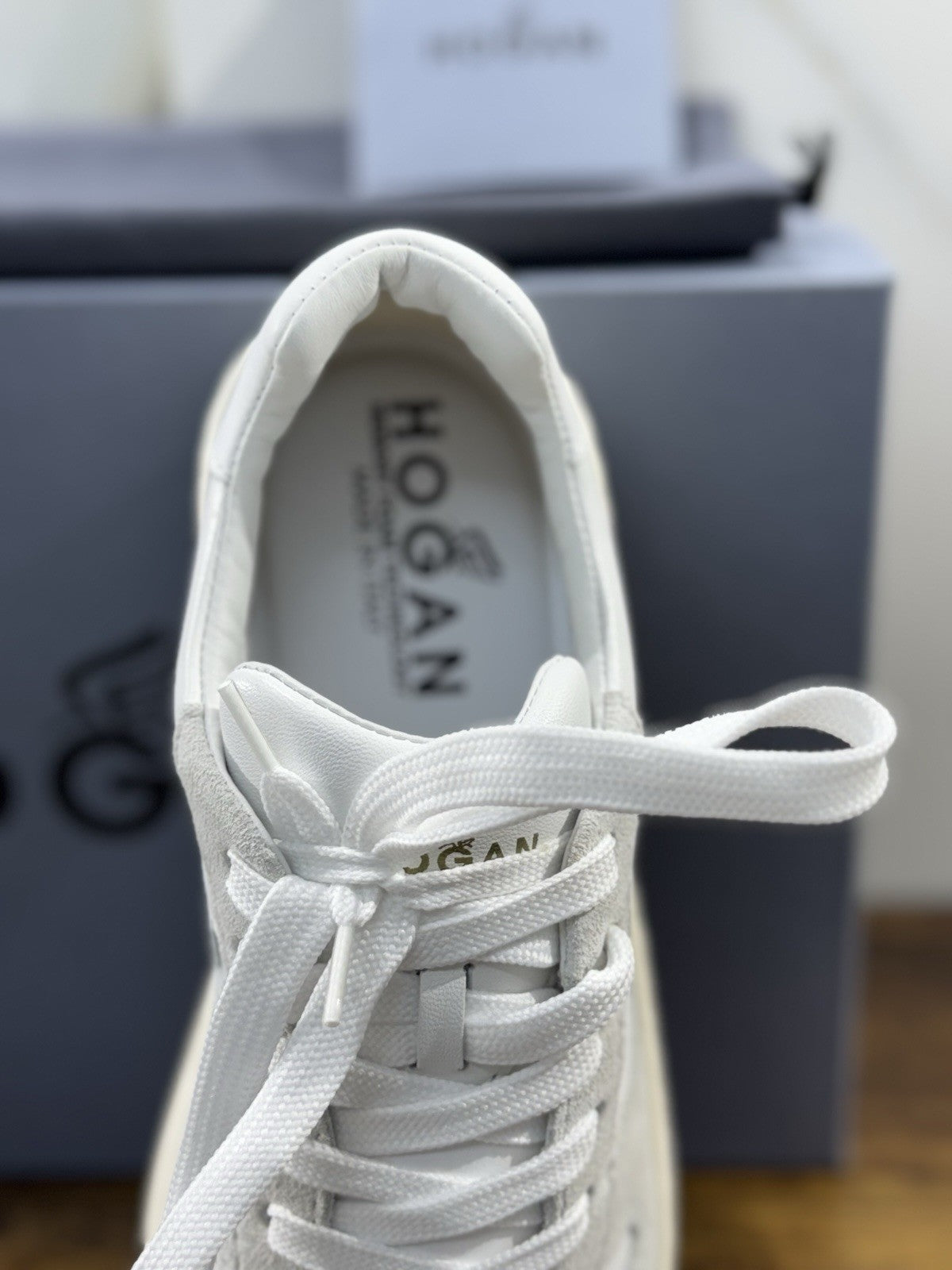 Hogan H630 Sneaker Bianca Memory Foam Luxury Hogan Uomo 42.5