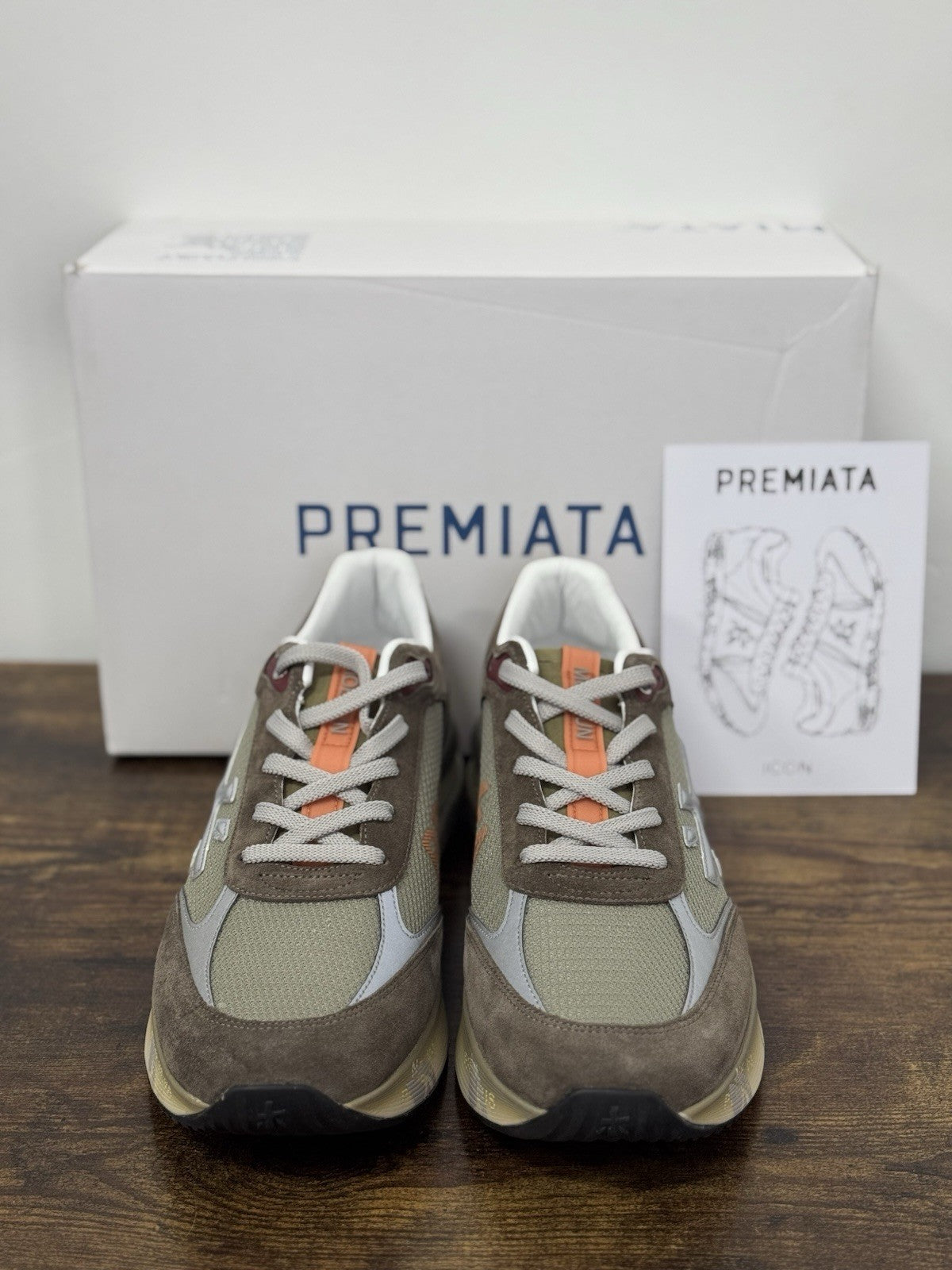 Premiata Moerun Sneaker Suede Verdone  Casual Premiata Uomo 42