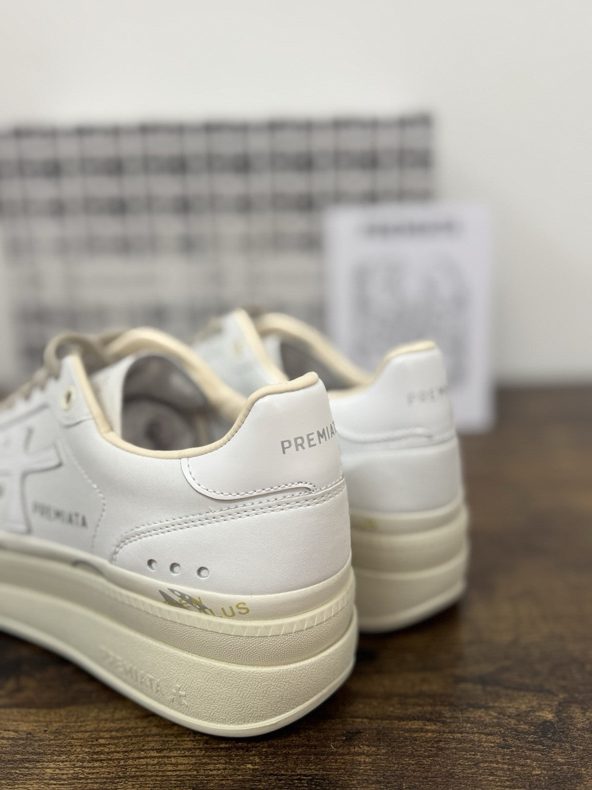 Premiata Micol  Sneaker Pelle Bianca    Casual Premiata Donna 40