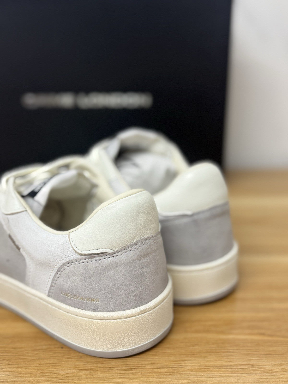 Crime London Sneaker Chelsea Casual Pelle Bianca Uomo 41