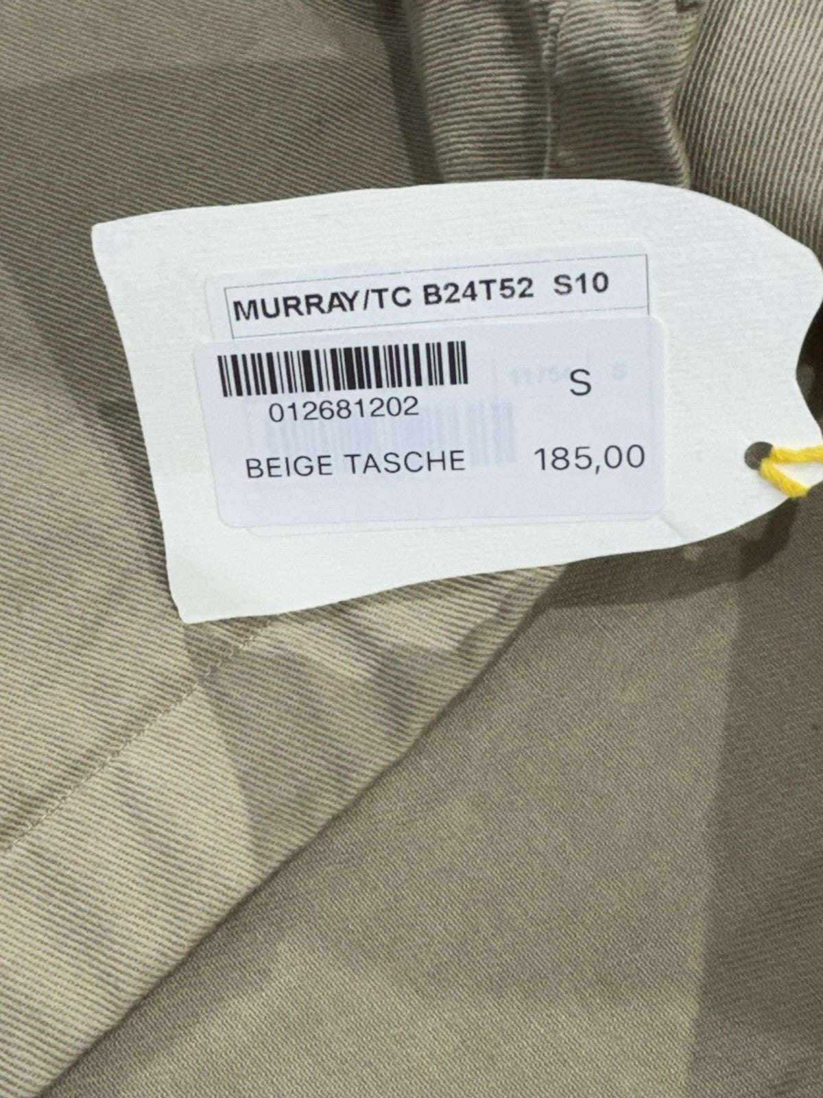 B.D BAGGIES CAMICIA MURRAY   TASCHE  BEIGE AMERICAN ICON UOMO XL