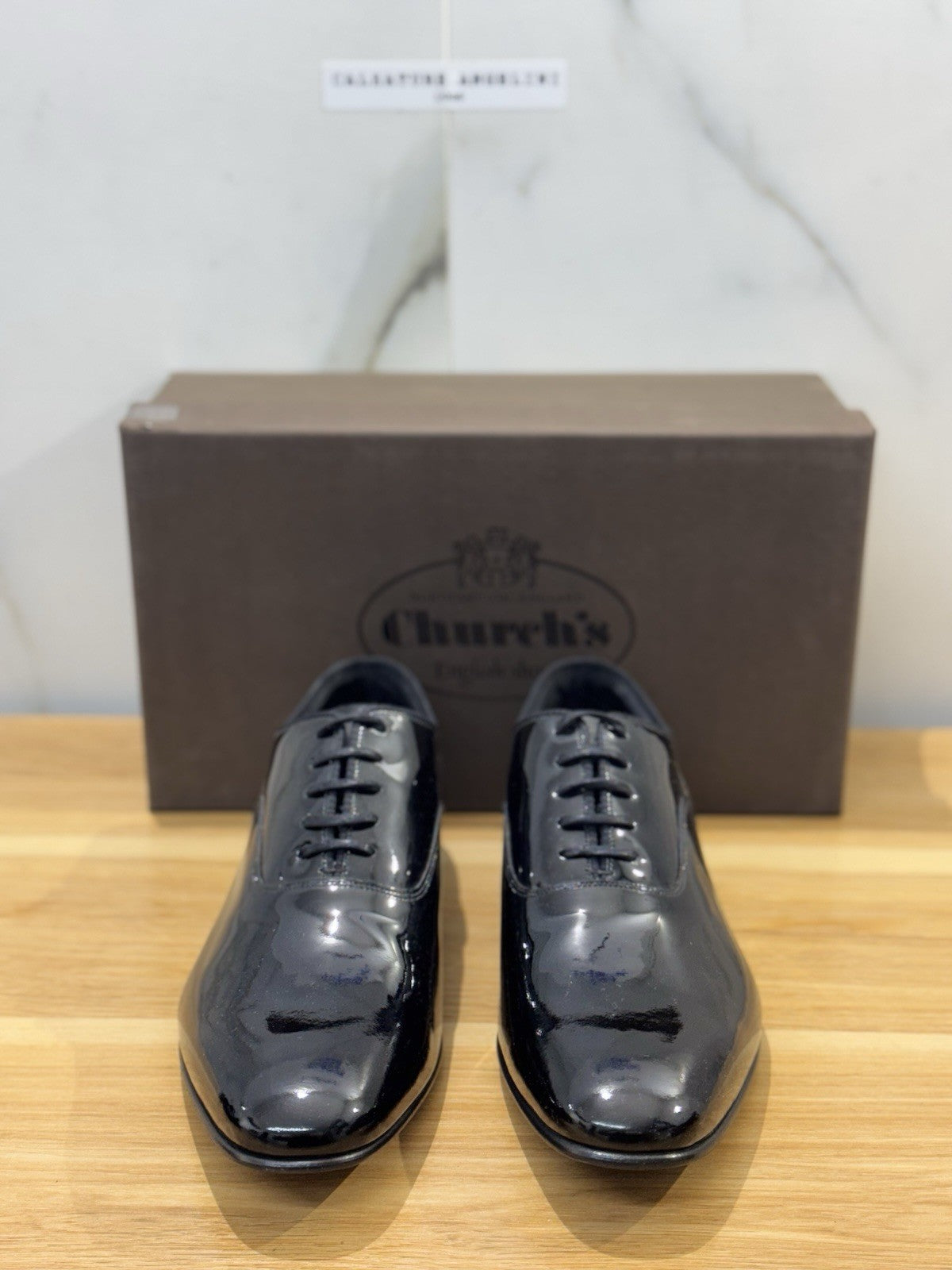 Church’s Whaley  Pelle Nera  Fondo Cuoio Vernice     Luxury Church’s Uomo 42