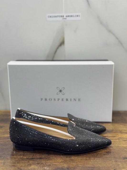 Prosperine Ballerina Crystal Nero Casual Donna 36