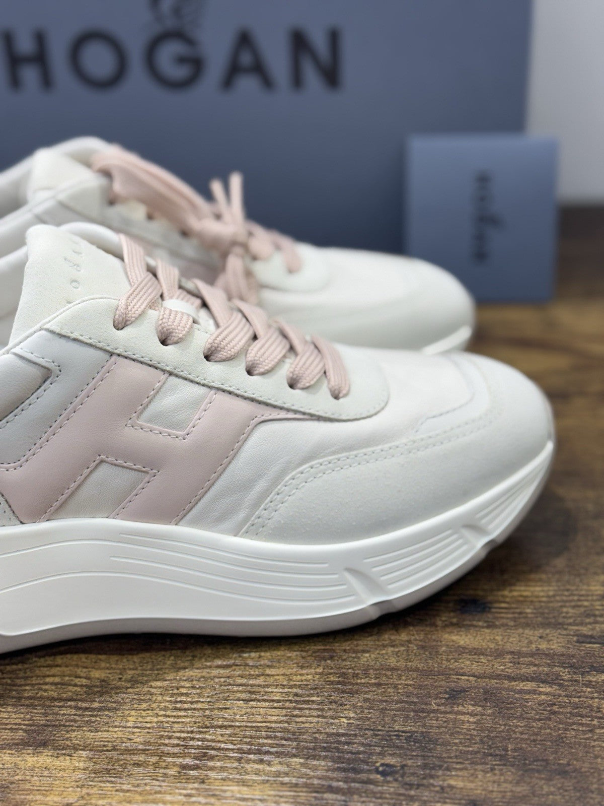 Hogan H669 Sneaker Pelle Casual Hogan Scarpe Donna 40