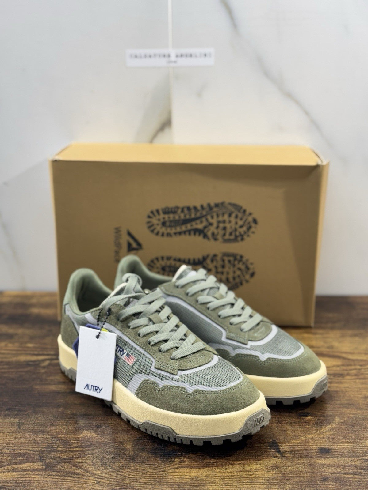 Autry Wildpace Low Men Sneaker Verdone Casual Autry Uomo 42