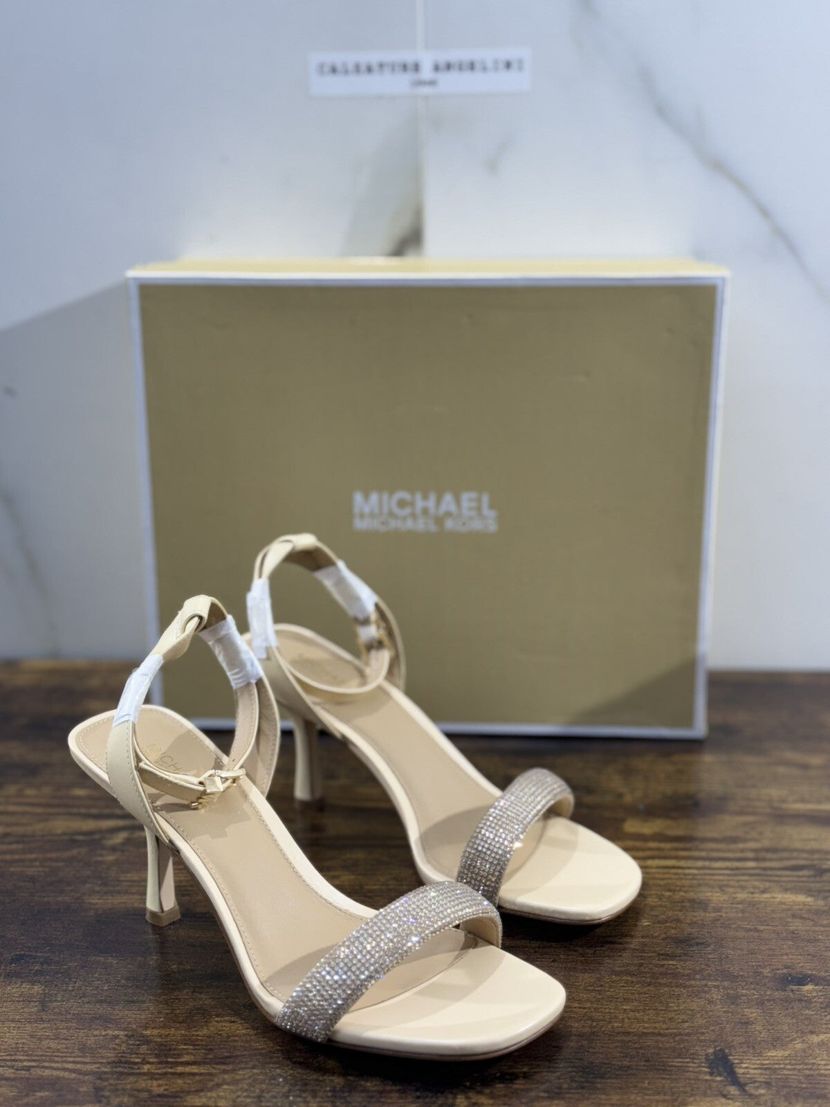 Michael Kors Carrie  Sandal Pelle Milk    Casual Sandal 36.5