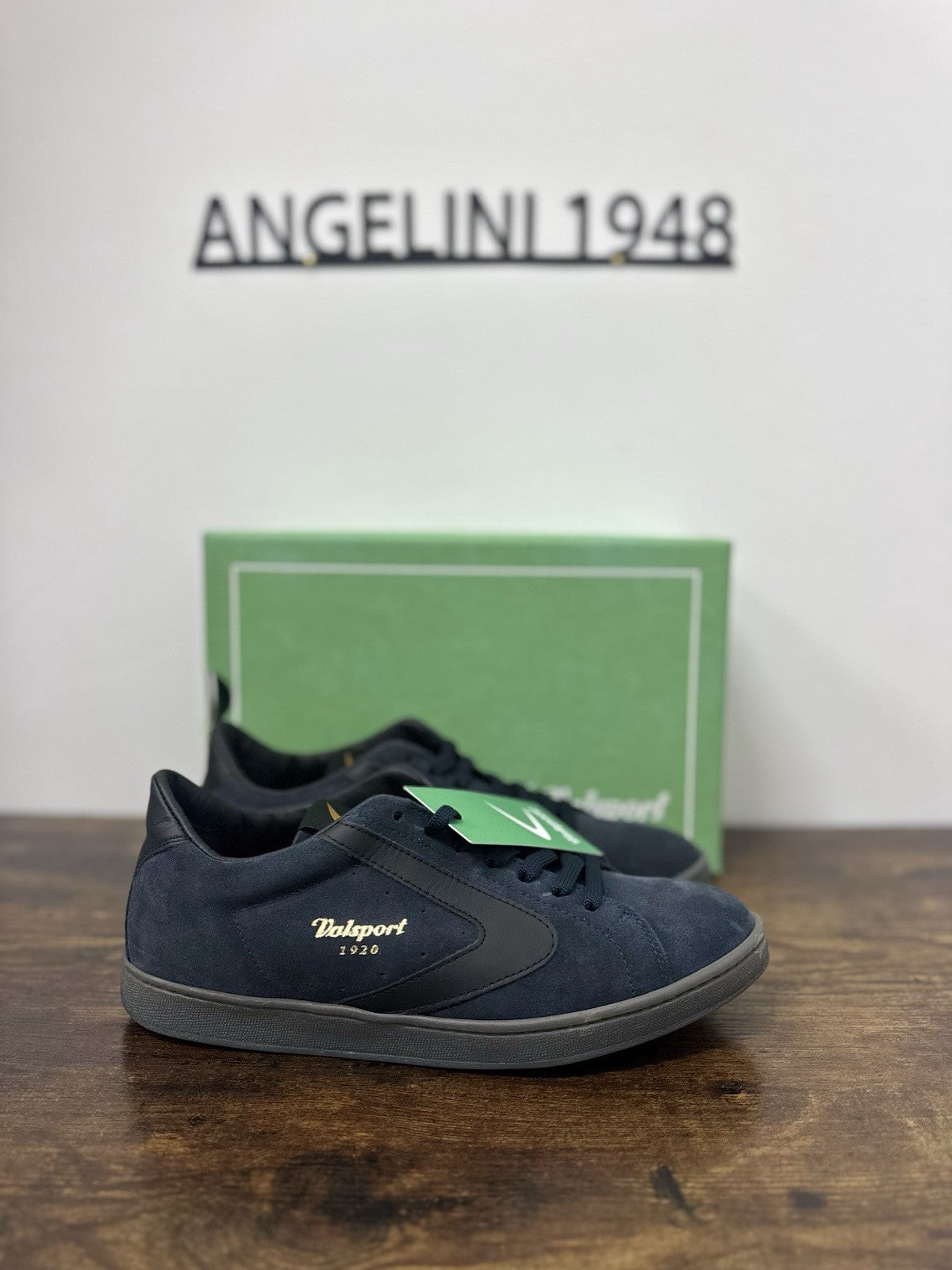 Valsport Tournament  Sneaker Pelle Suede Asphalt Deep  Casual Valsport Uomo 43.5