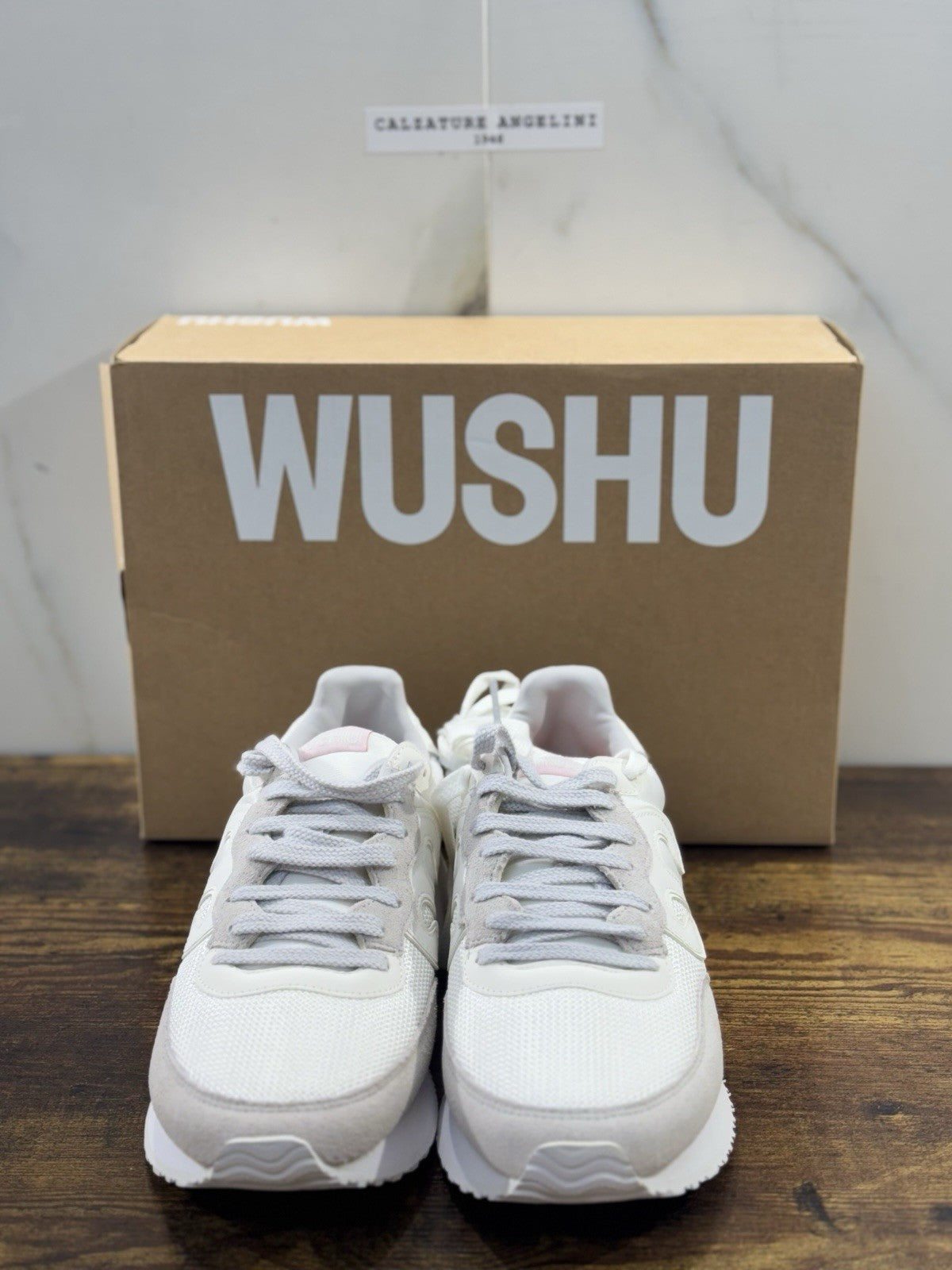 Wushu Ruyi Sneaker Uomo Casual Bianco 42