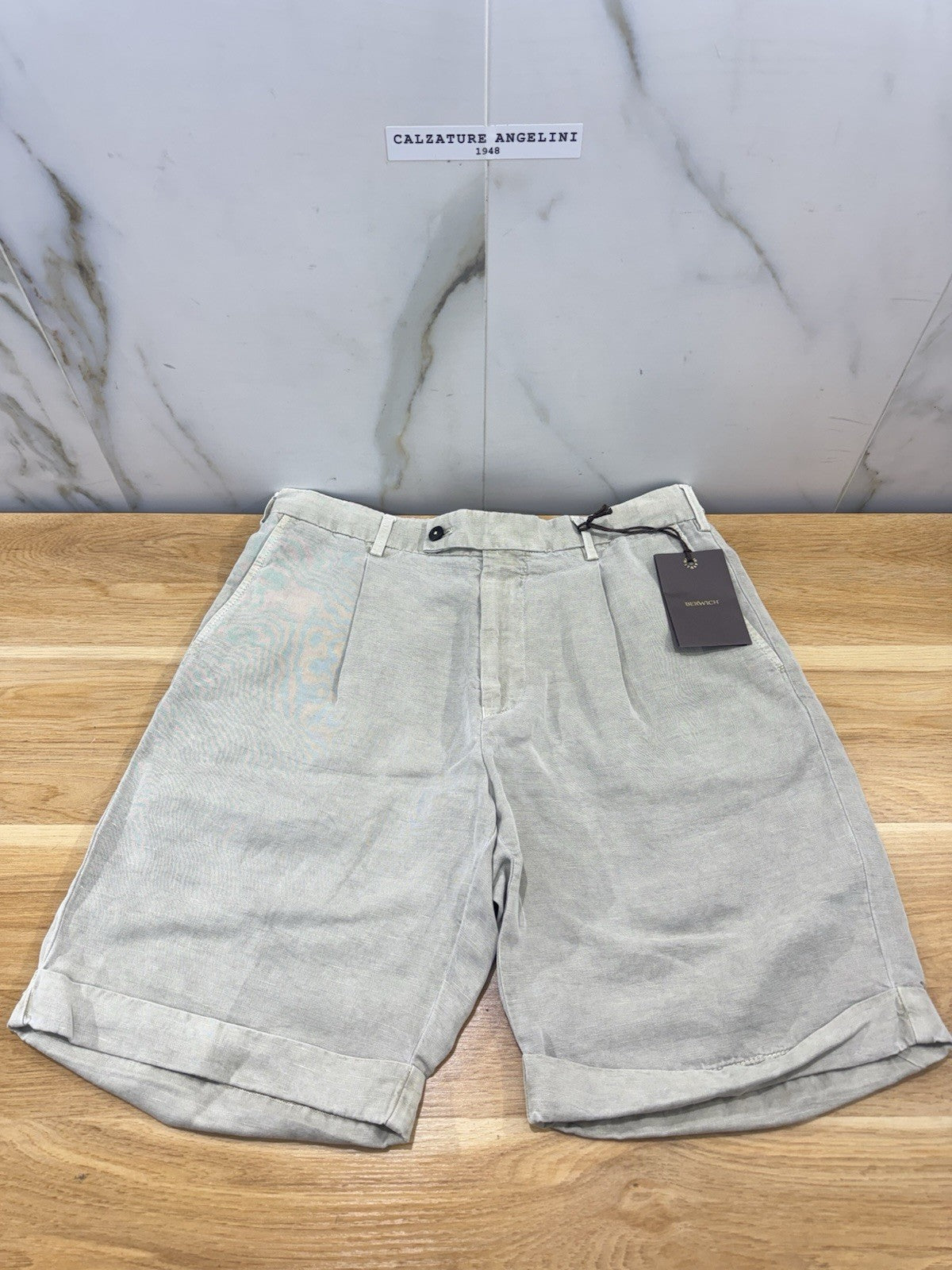 Berwich Bermuda Linen Dyed   Beige  Casual Uomo 44