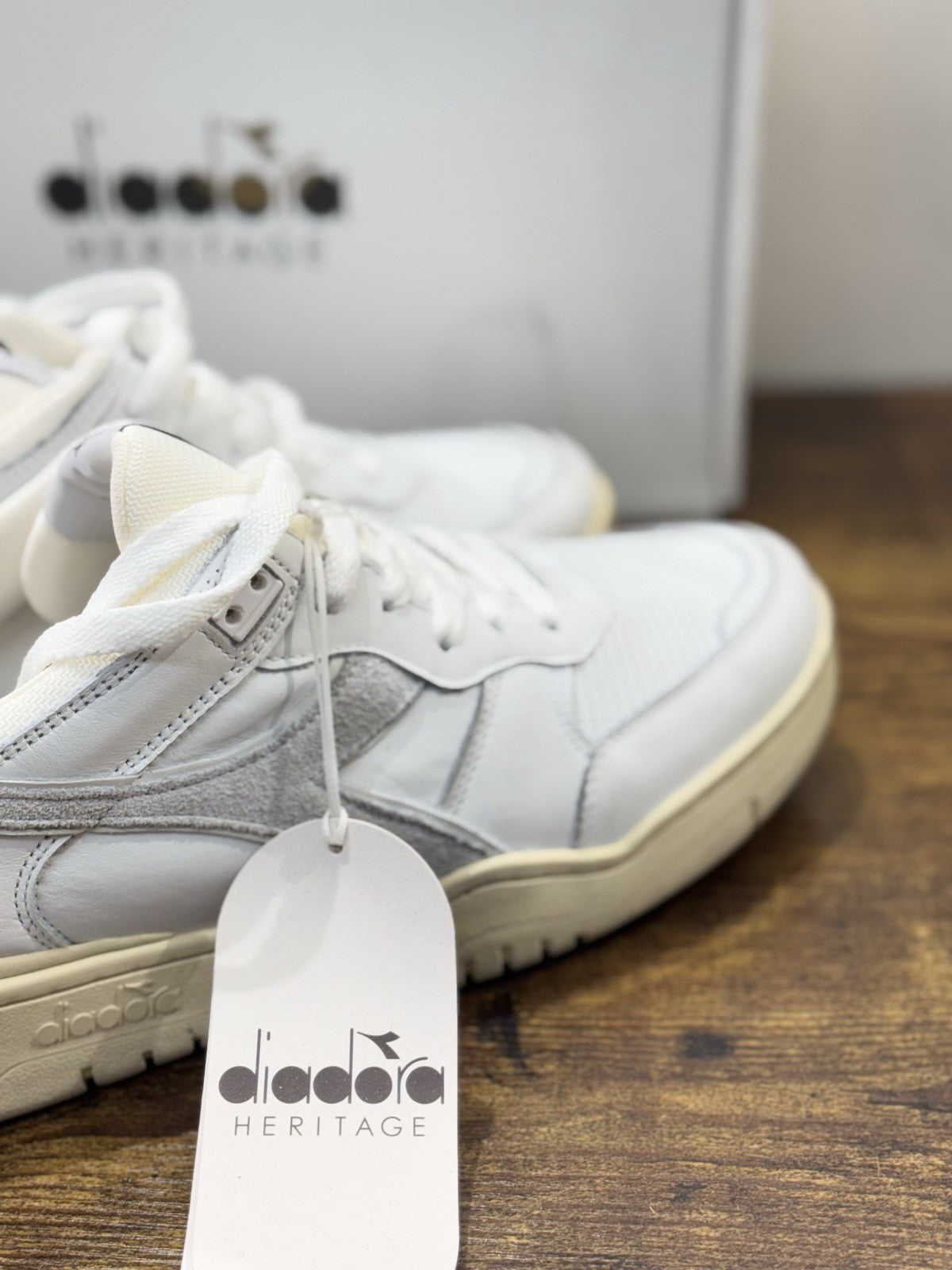 diadora heritage Sneaker B.560 Used White    Made In Italy  Uomo 44