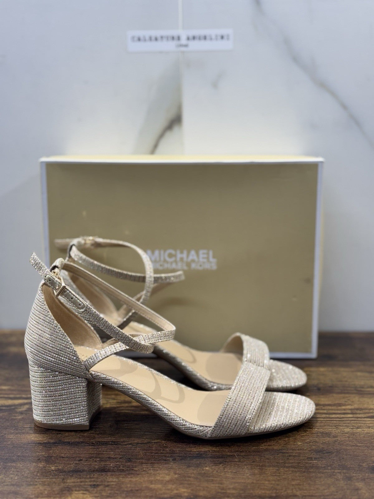 Michael Kors Sandalo Serena Flex In Pale Good Casual Donna 39