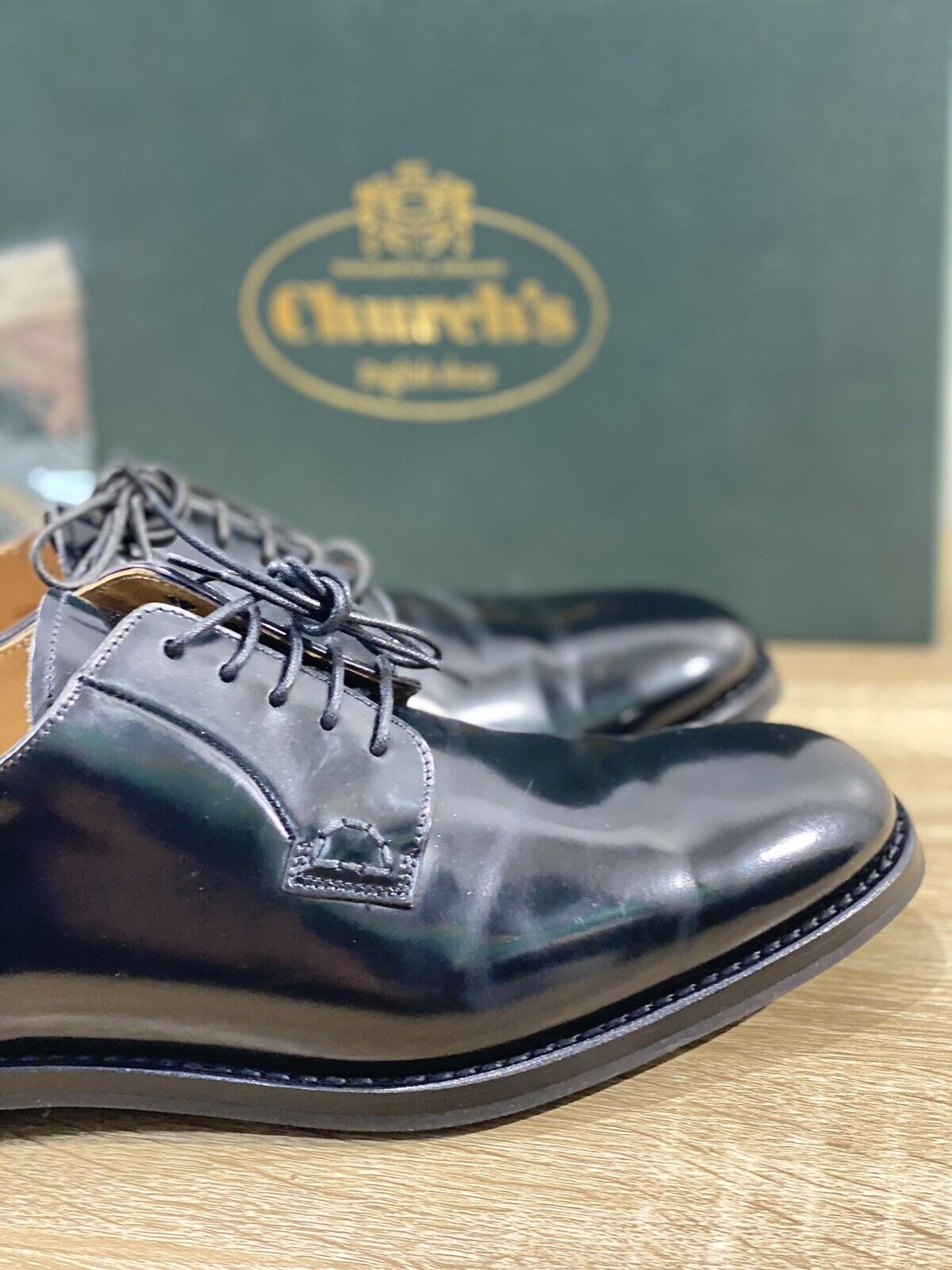 Church’s Shannon 2 WR scarpa donna pelle nera Polish Binder  church’s 40