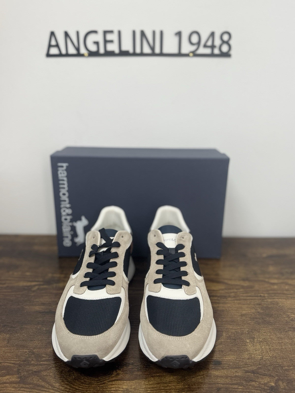 Harmont & Blaine Sneaker Suede Blu Casual Uomo 44
