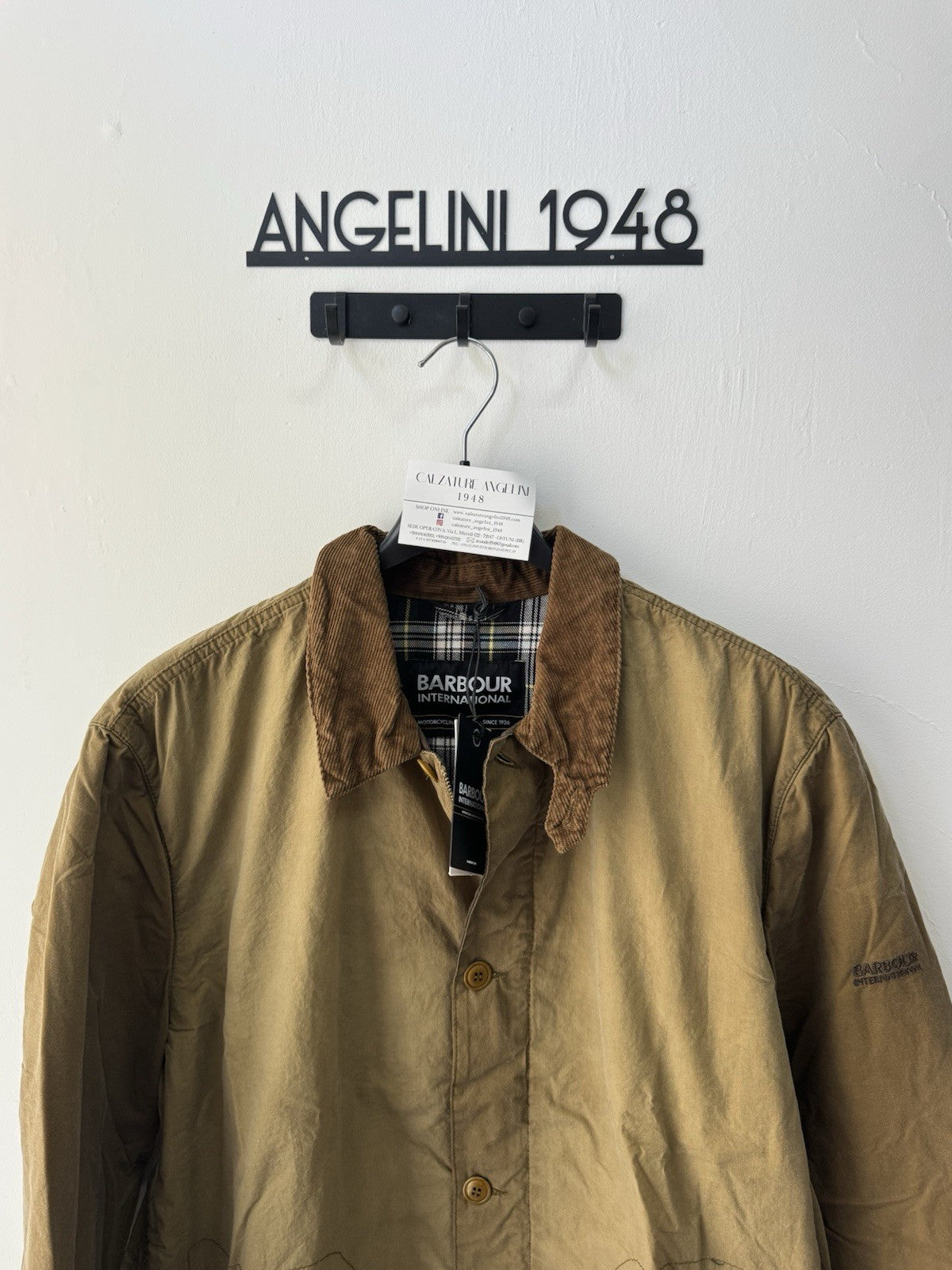 Barbour International Troon Washed Wax Jacket   Uomo Xl