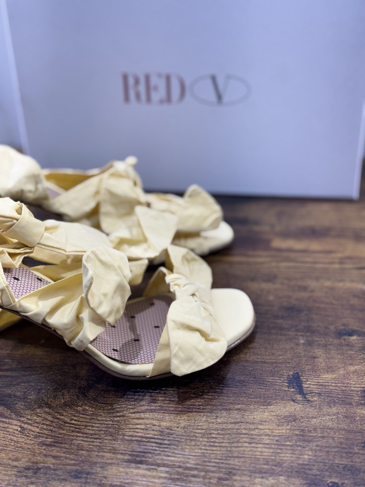 Red V Sandalo Vaniglia Luxury Sandal Valentino Donna 38