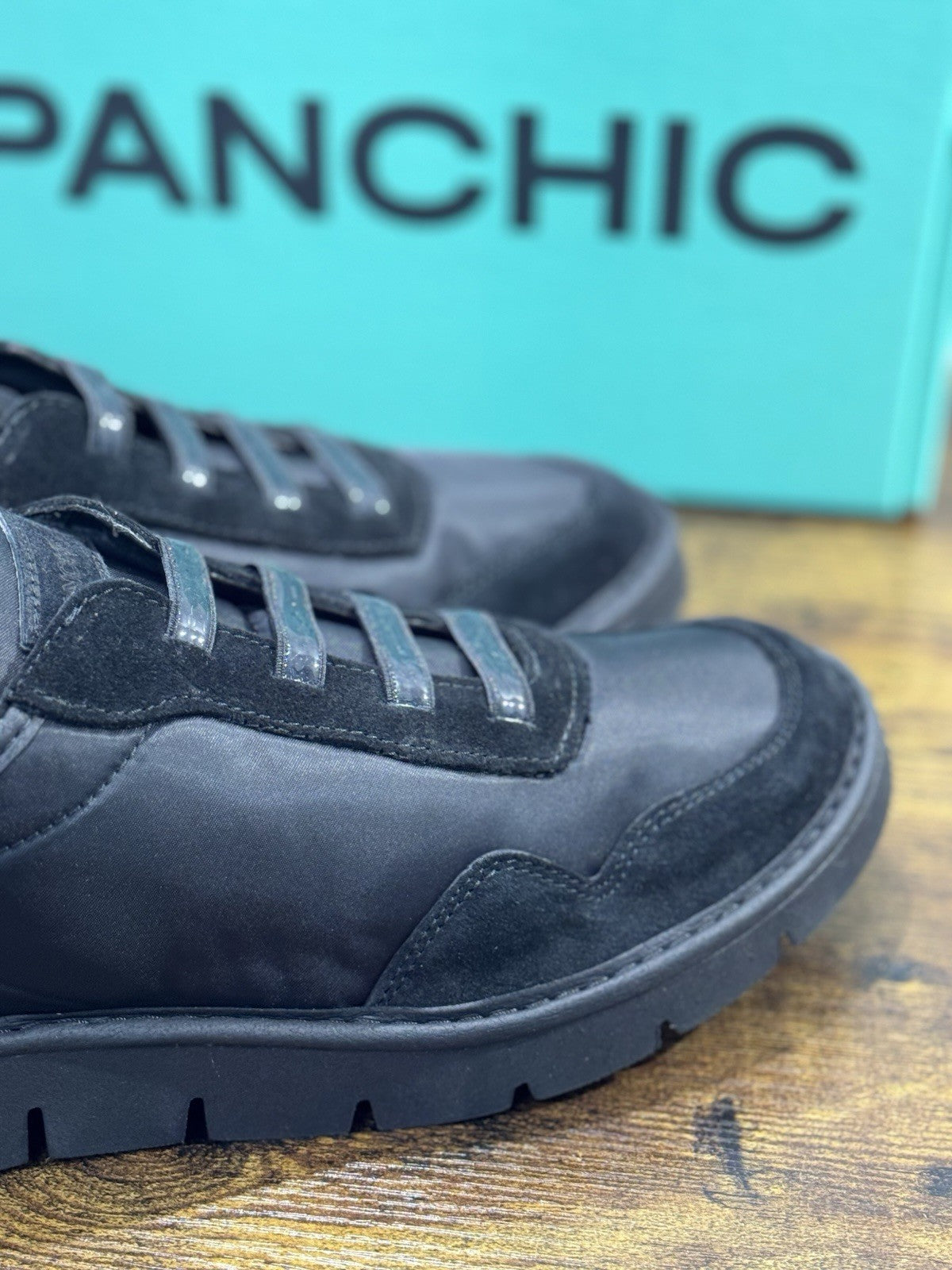 Panchic Slip On  Sneaker  Donna  Suede Black  Causal Shoes   Panchic 41