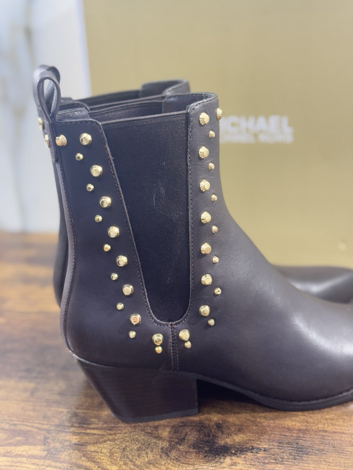 Michael Kors Texano Kinlee  Donna Pelle  Marrone  Casual Texano Donna 37.5