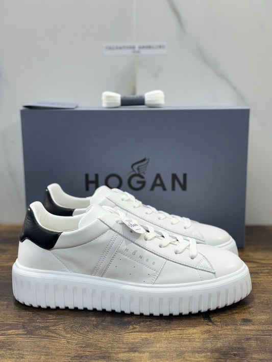 Hogan H-stripes New H Band Pelle Bianca Memory Foam Scarpa Hogan Uomo 39.5