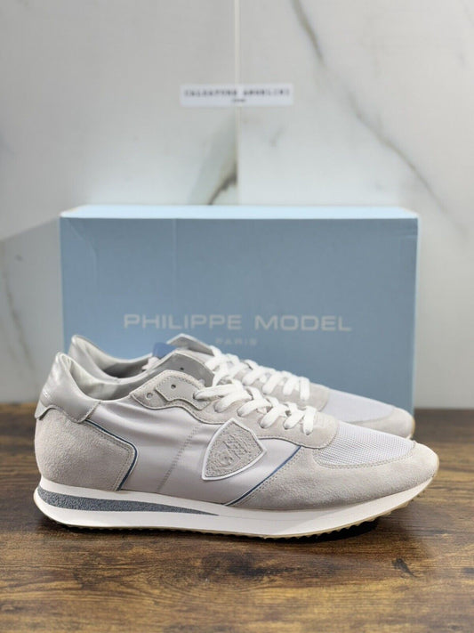 Philippe Model Tropez  Mondial Pop low man mondial sneaker Grigia 45