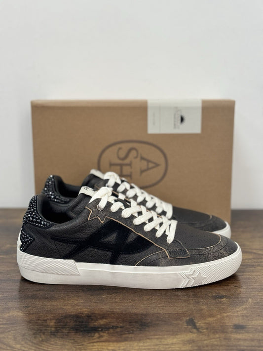 Ash Moonlight Strass Bis Sneaker Pelle Nero Ash Donna 36