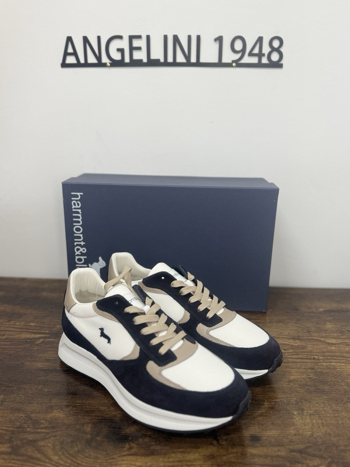 Harmont & Blaine Sneaker Suede Blu Casual Uomo 41