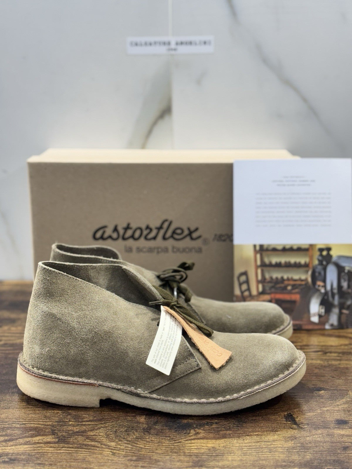 Astorflex Driftflex Polacchino  Suede Militare Casual Boot Uomo 44