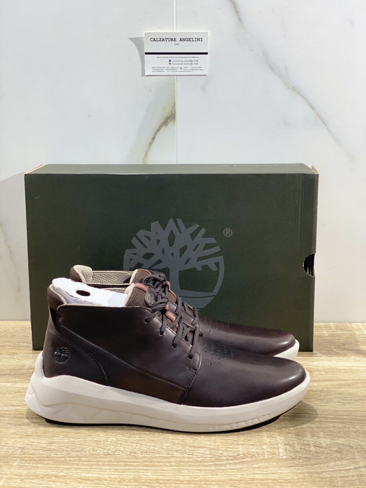 Timberland Bradstreet Ultra  chukka boot uomo in pelle Brown  timberland boot 40