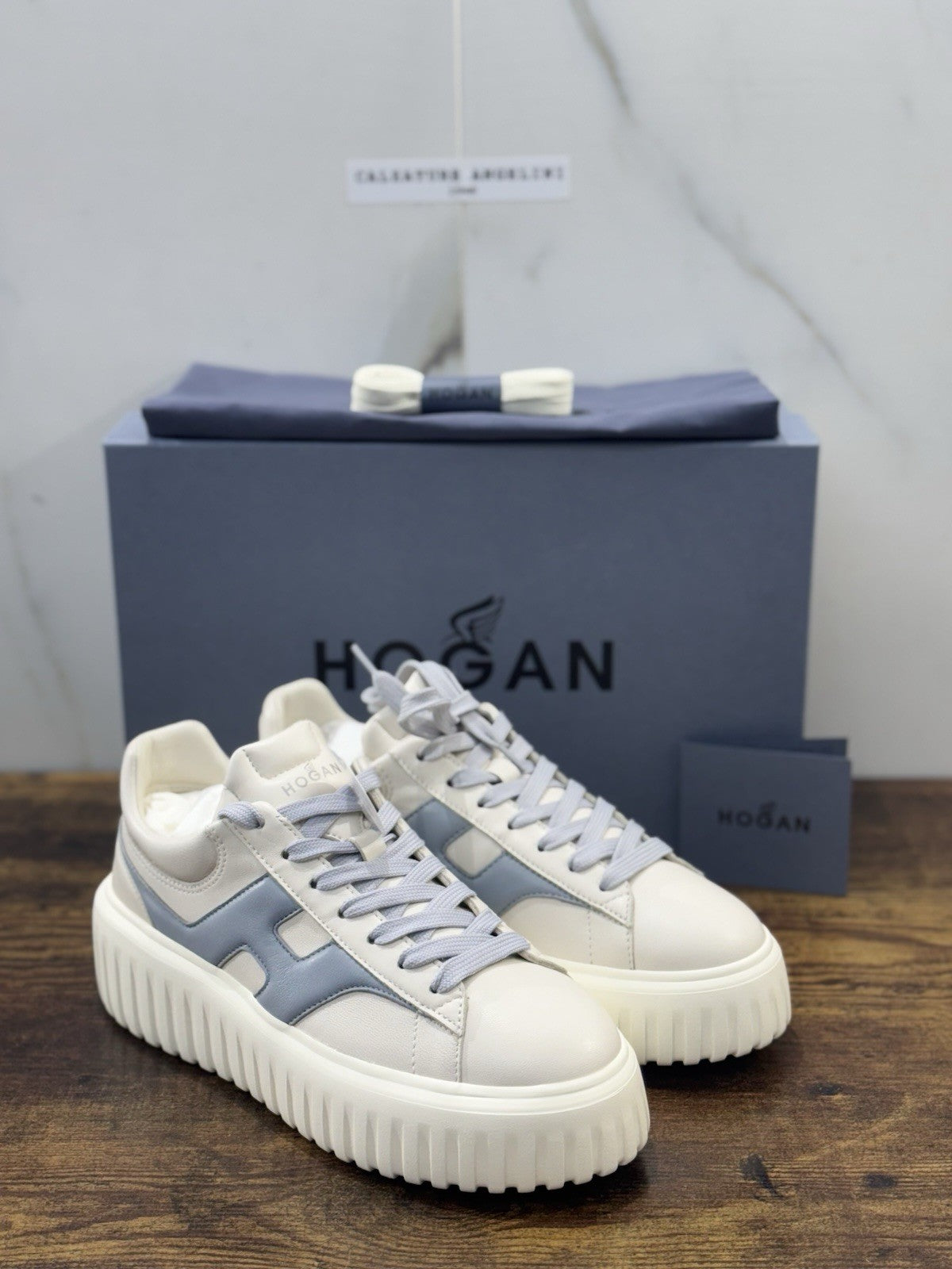 Hogan H Stripes  Sneaker Pelle Casual Bianca   Hogan Scarpe Donna 39