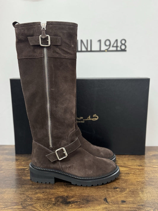 Via roma 15 stivale  donna 4280R  Suede  Testa luxury boot via roma 15 Icon 40