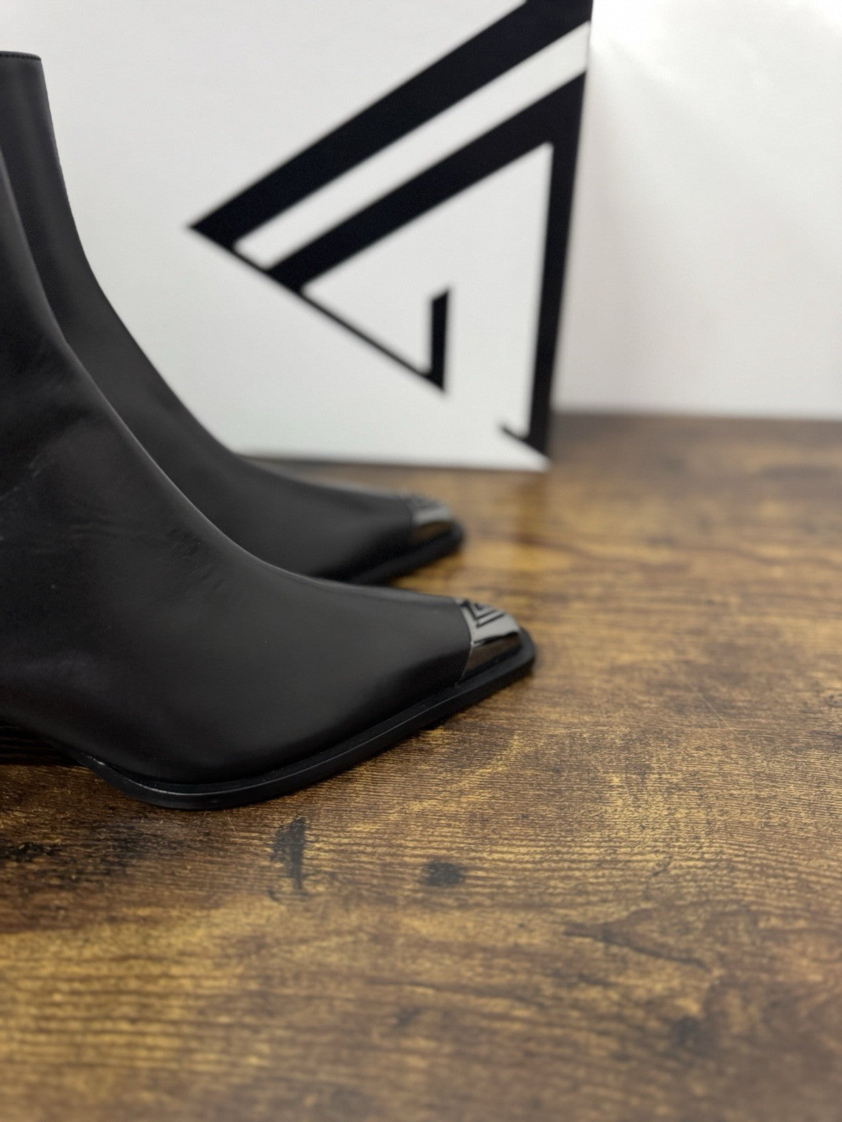 Giampaolo Viozzi Stivaletto Pelle Nero Casual Boot Donna 39