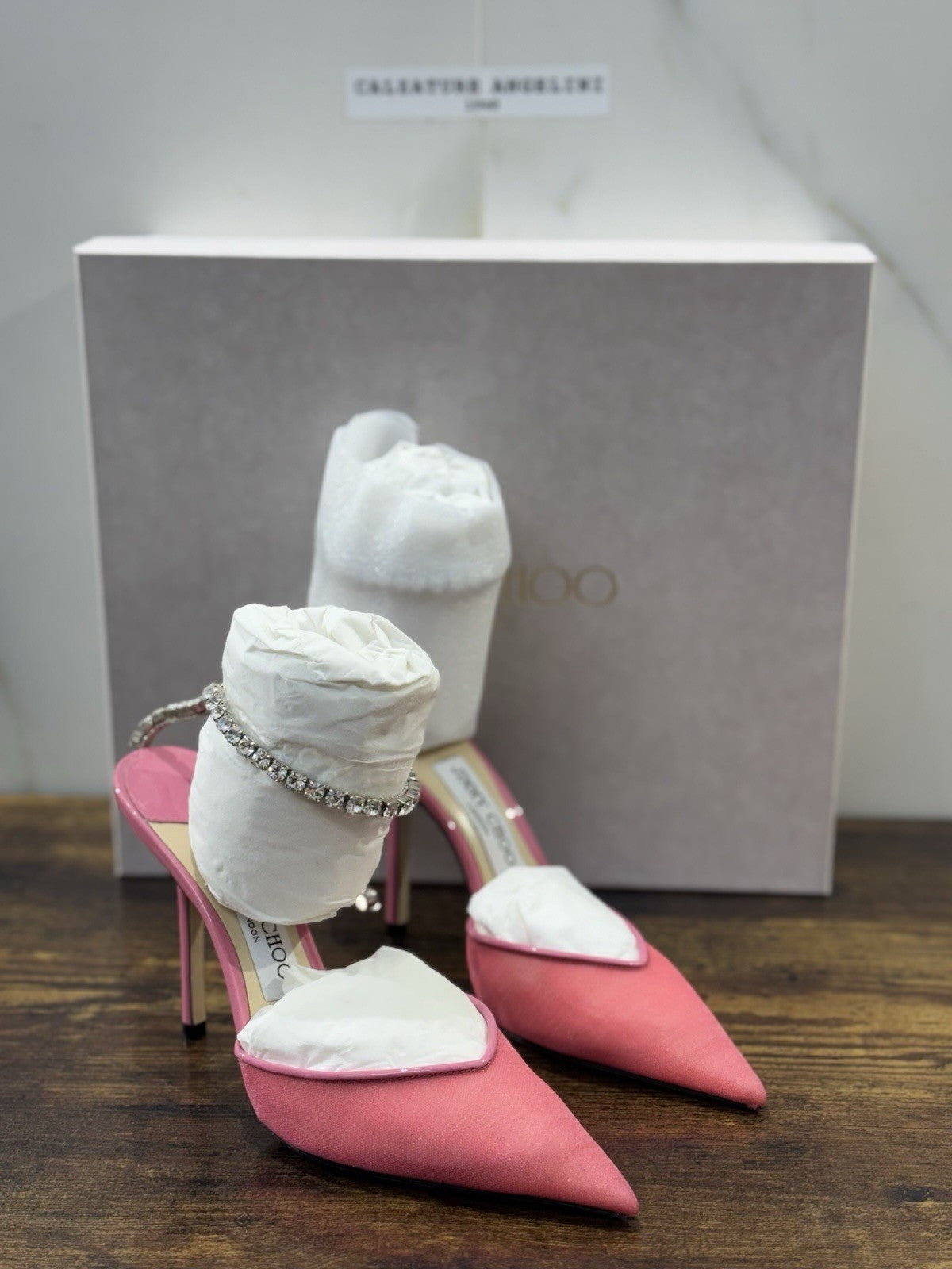 Jimmy Choo Saeda 105 Sandalo Luxury Jimmy Choo Scarpa Donna 36