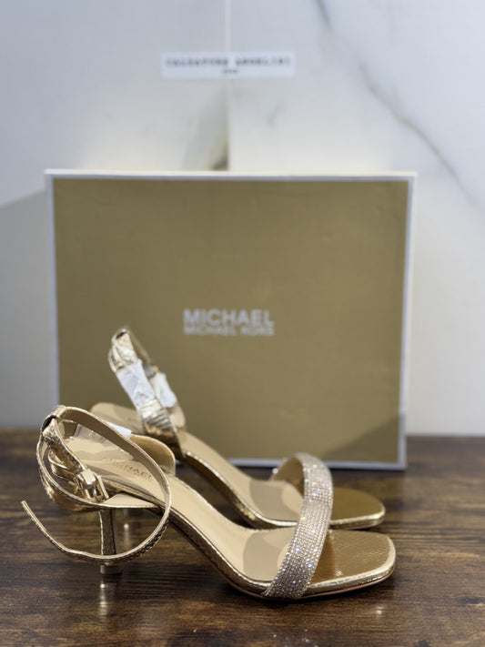 Michael Kors Carrie  Sandal Pelle Platino   Casual Sandal 35