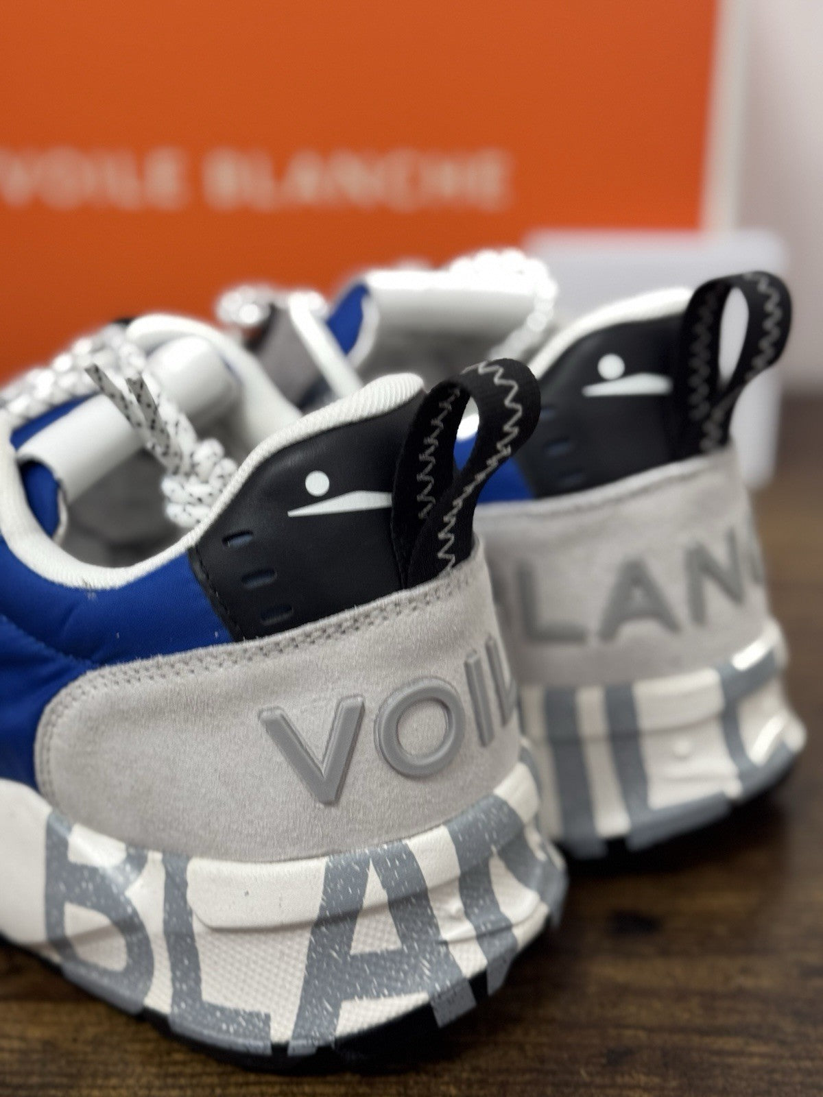 Voile Blanche Sneaker Club 01   Pelle Suede Nylon Grey  Casual Uomo 42