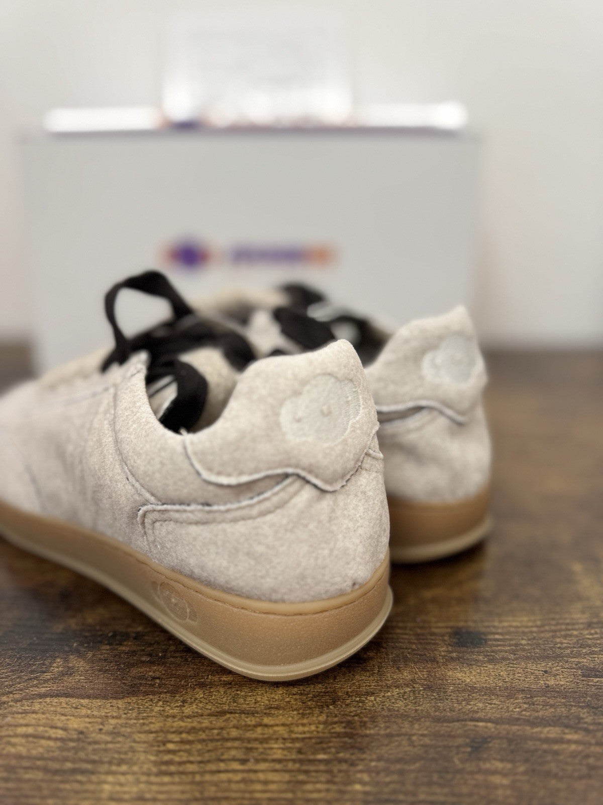 Soldini Sneaker Cachemere  Biamca 100% Made In Italy Causal Donna 38