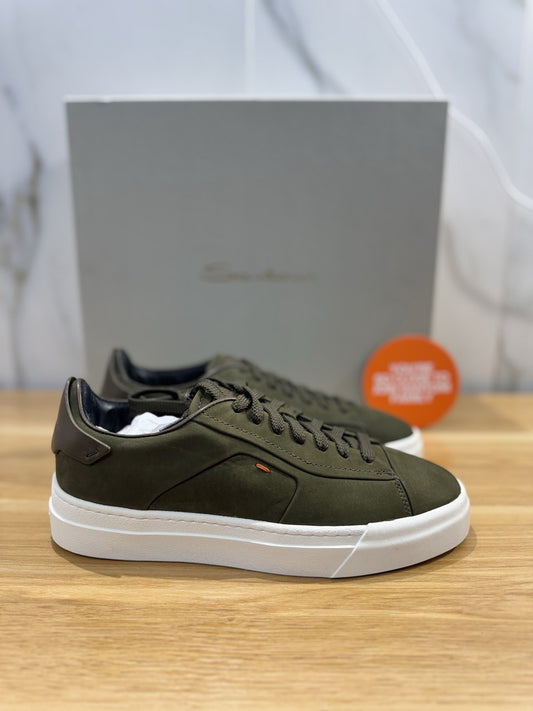 Santoni Sneaker Pelle Nabuk Verdone Icon Santoni Scarpa Uomo 40.5