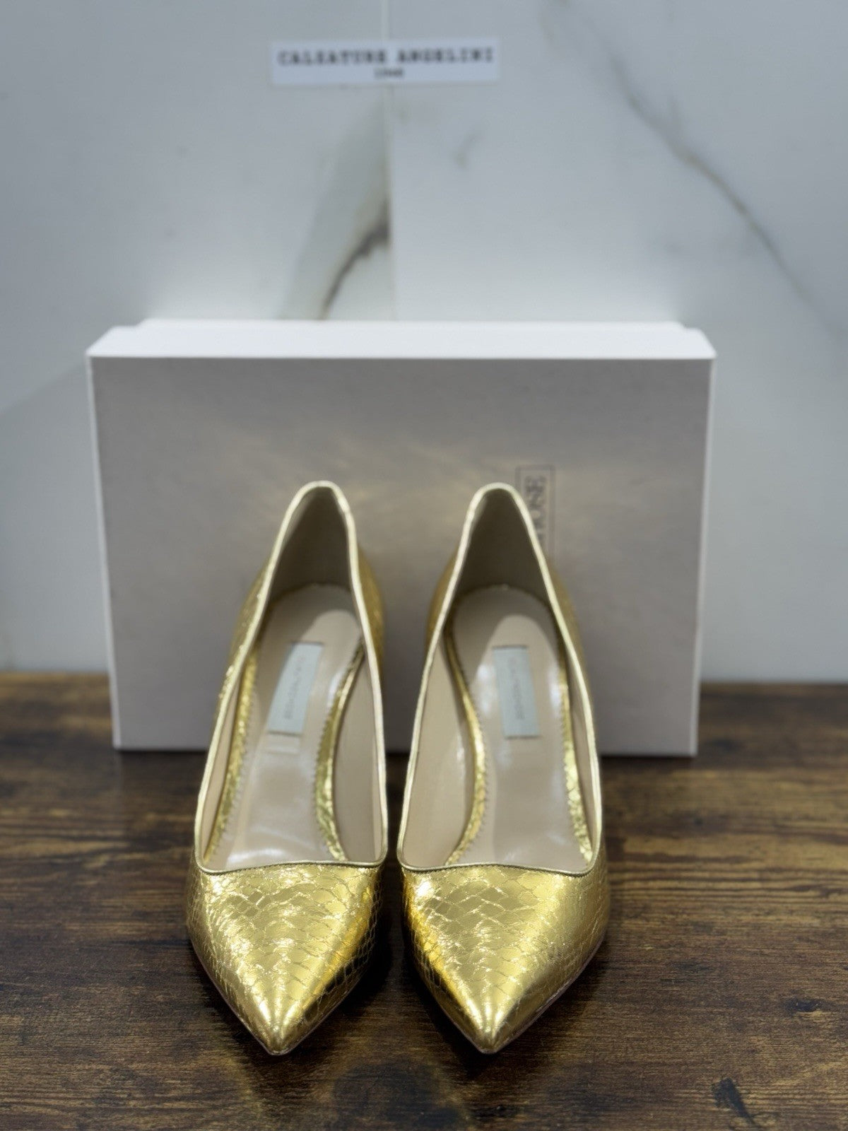 L’autrechose Décolleté Pelle Oro   Casual Donna 40