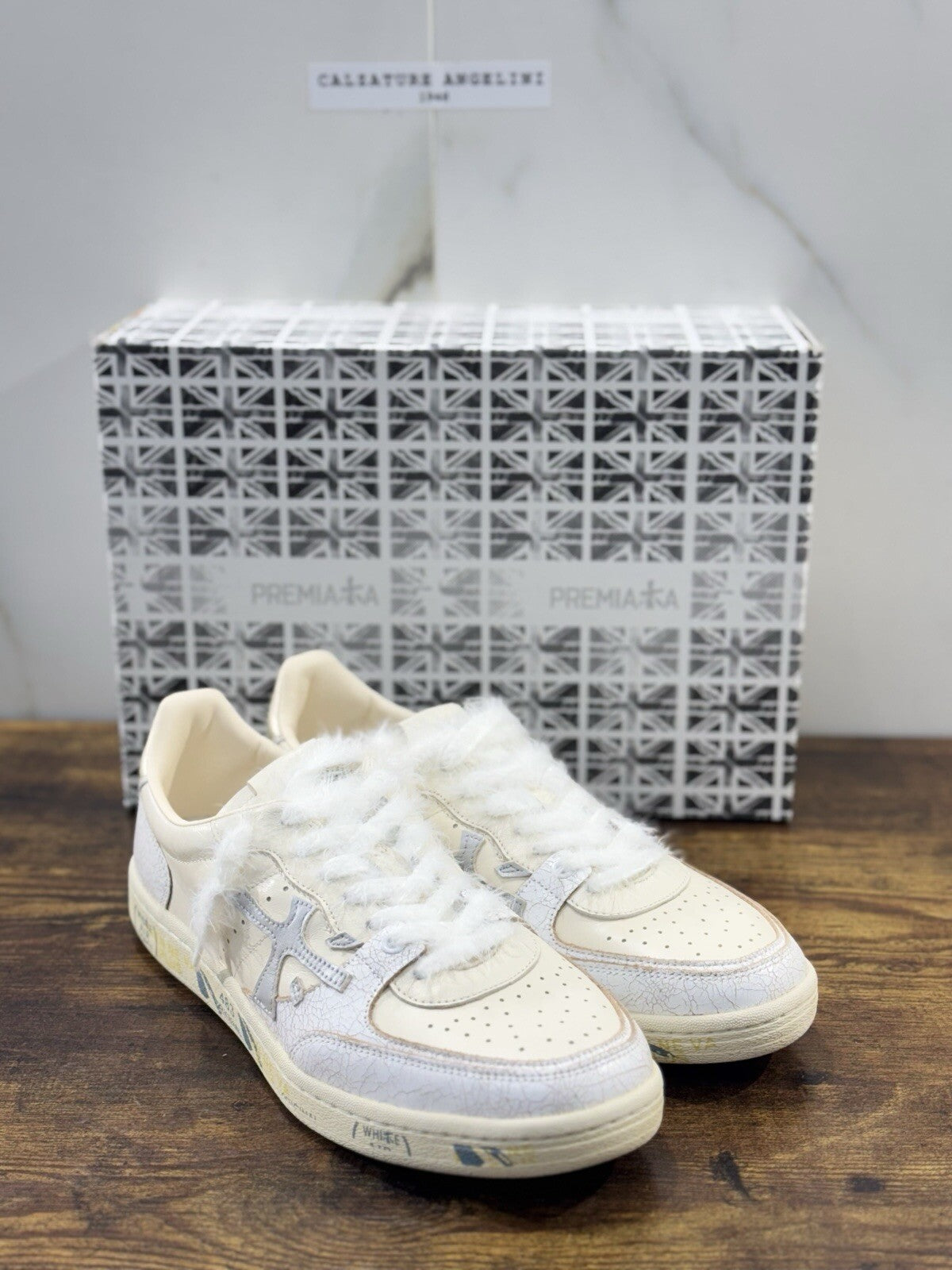 Premiata Sneaker Donna Basket Clay  Premiata Donna Woman Sneaker 41