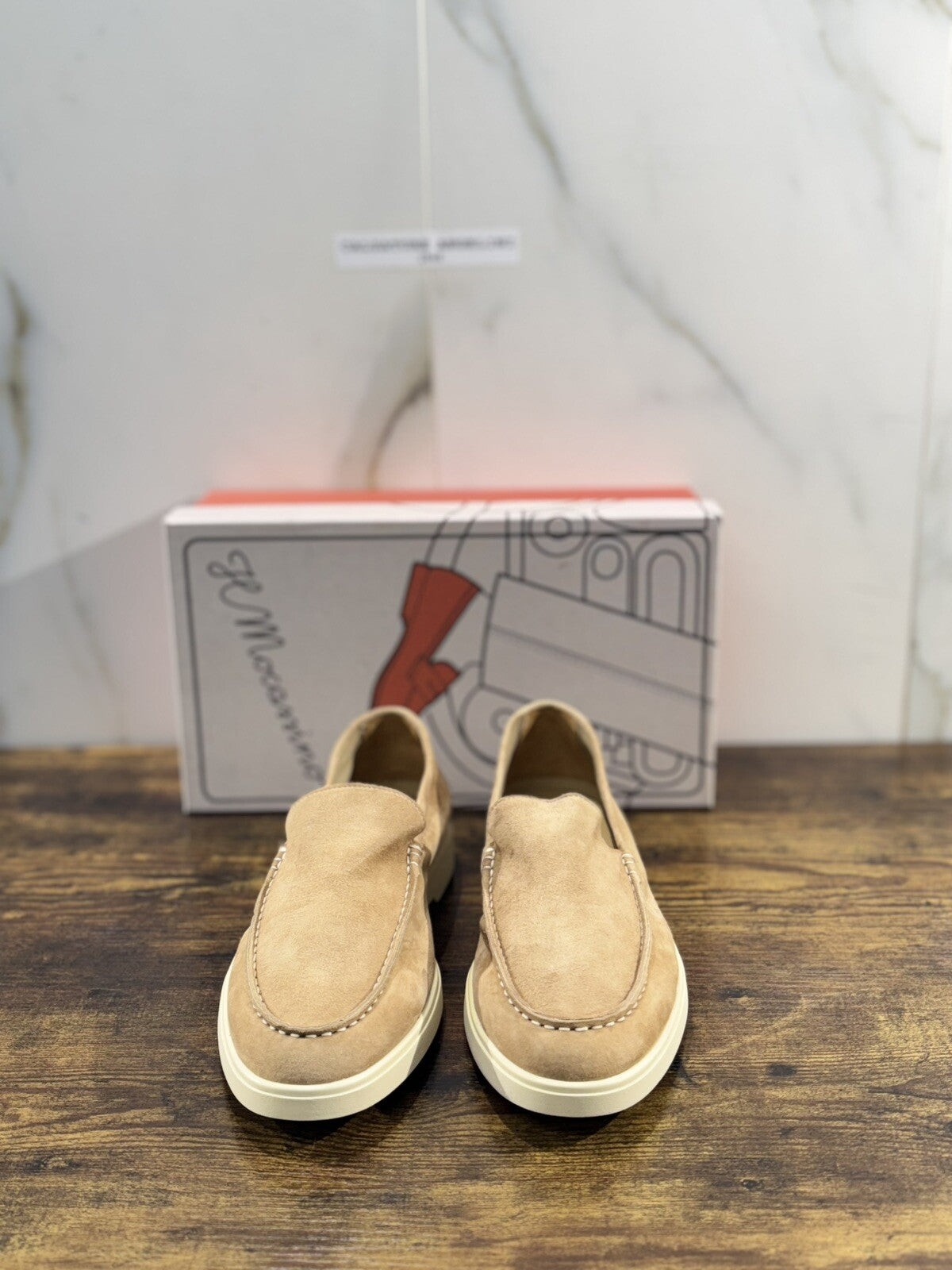 Il Mocassino Uomo Summer Walk Suede  Fondo Gomma Ultra Flexi Made In Italy 41
