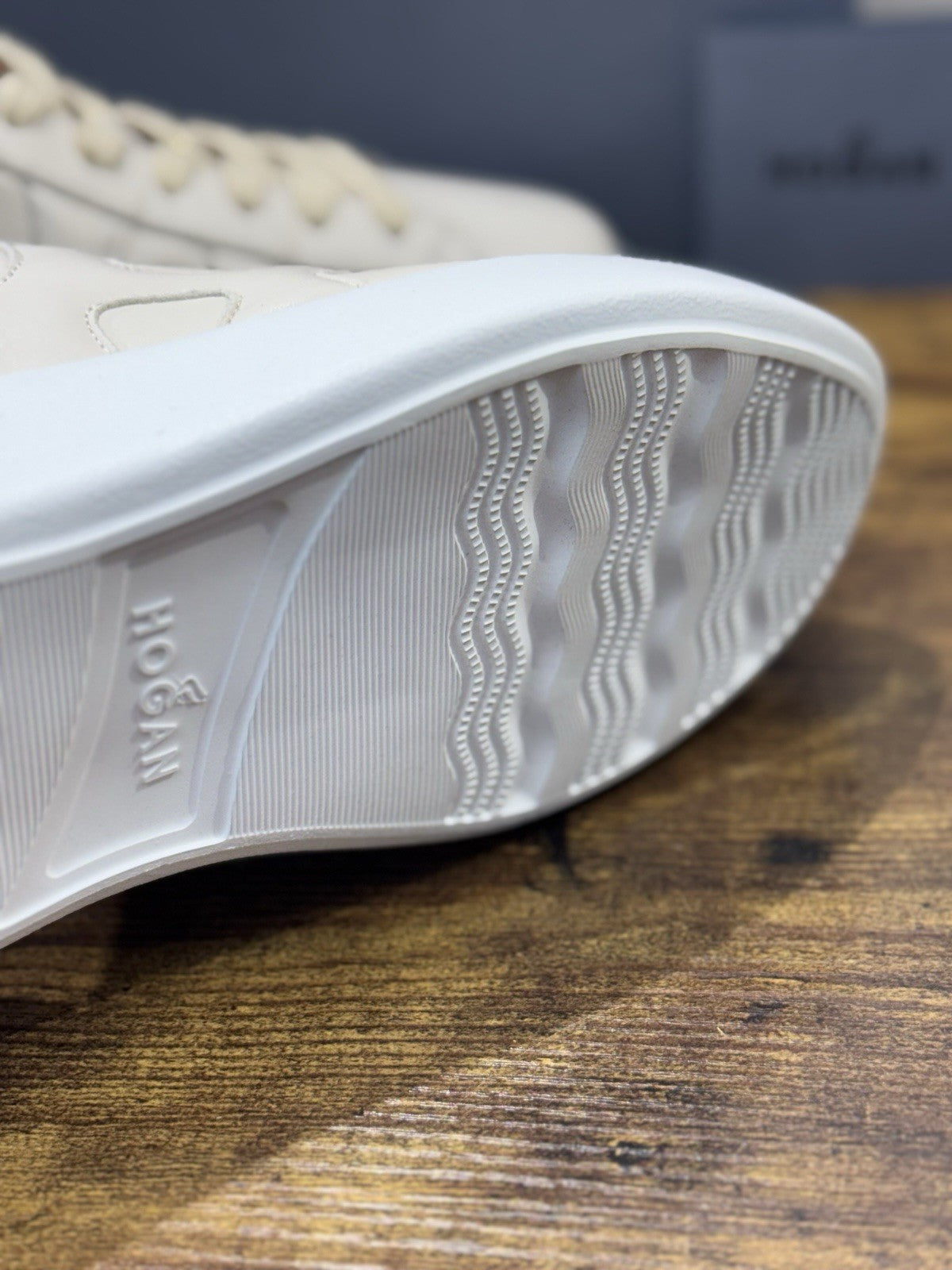 Hogan H564 Sneaker Pelle Yogurt Casual Hogan Donna 37.5