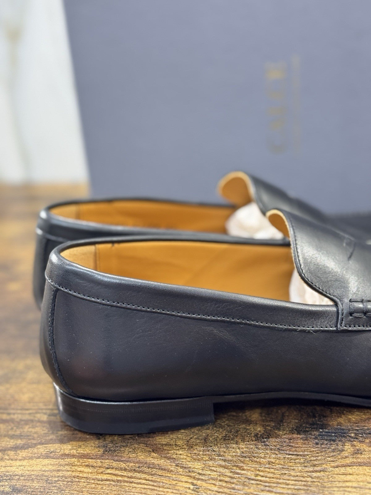 Calce Scarpa Uomo Mocassino Pelle Nera One Flex   Top Quality Uomo 41