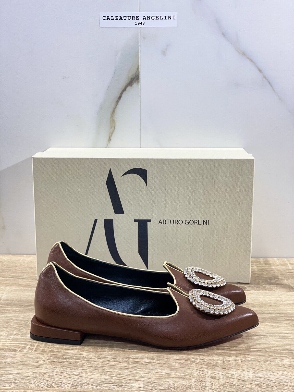 Arturo Gorlini ballerina donna sultan pelle cuoio luxury Made in Italy 40