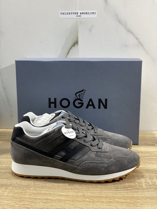 Hogan H429 uomo sneaker Grey Suede casual hogan men shoes 41